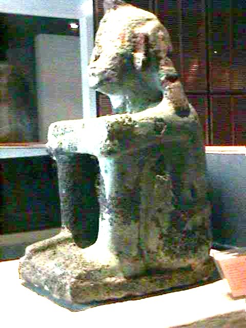 Escultura del Indio triste, Museo del Templo Mayor